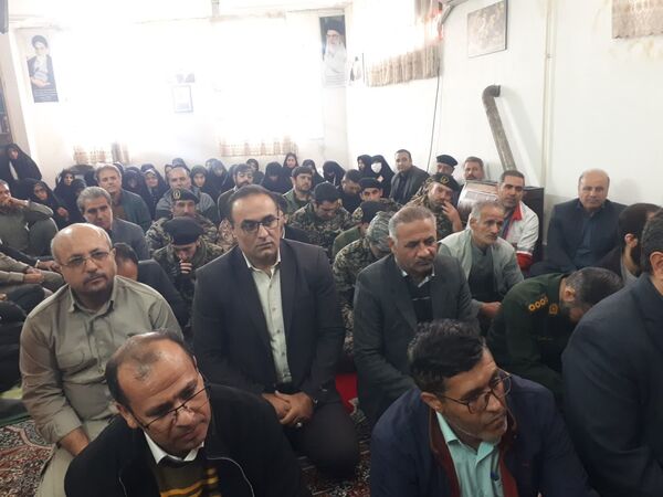 دیدار بسیجیان شهرستان سملقان با امام جمعه آشخانه 