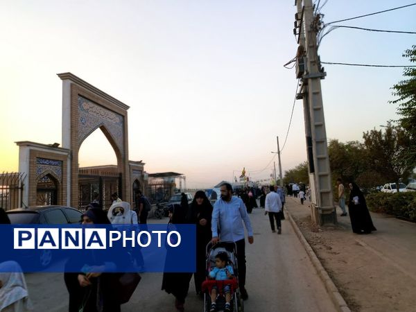 جلوه هایی از پیاده‌روی «امت احمد» در مسیر جمکران