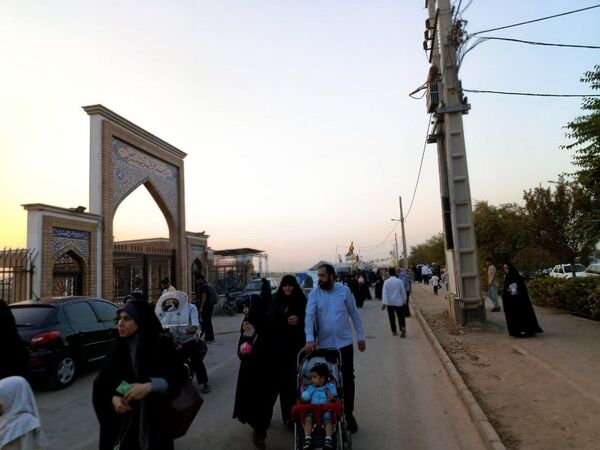 جلوه هایی از پیاده‌روی «امت احمد» در مسیر جمکران