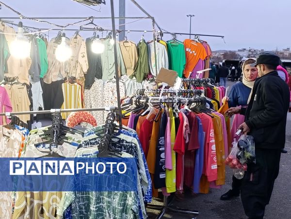 حال‌ و هوای خرید عید در بروجن