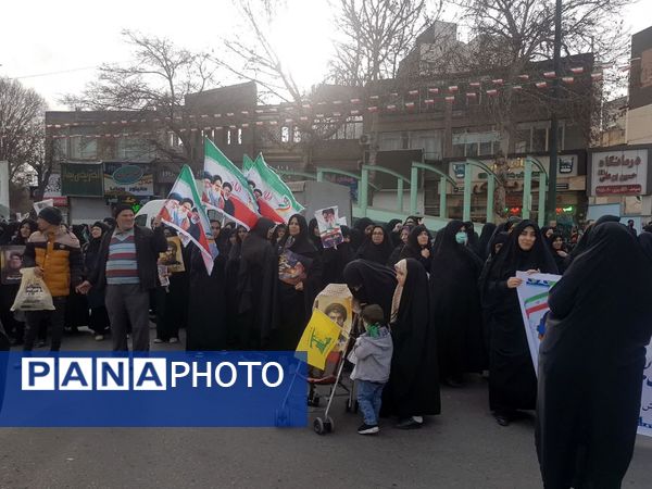 تشییع نمادین شهدای مقاومت درمشهد