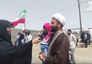 راهپیمایی جمعه خشم و نصر در پردیسان قم