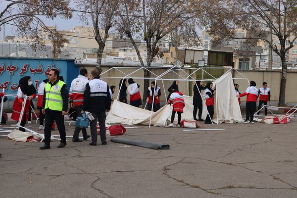 برنامه متمرکز مانور سراسری زلزله در زنجان