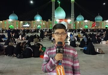 مراسم گرامیداشت شهید آیت الله رئیسی در مسجد مقدس جمکران