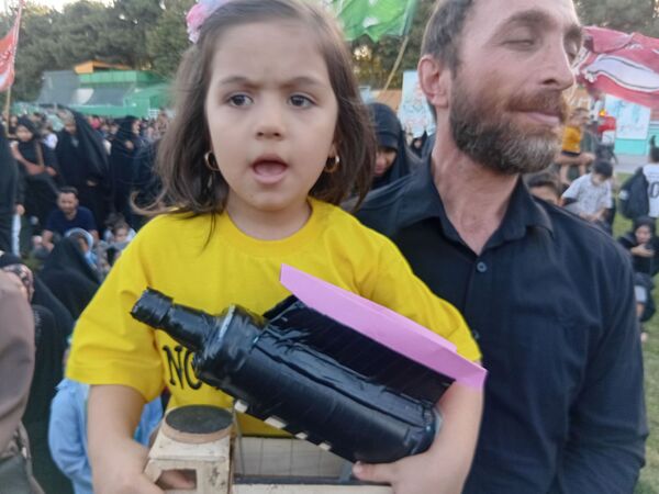 اجتماع بزرگ کودک و نوجوانان در پارک ملت مشهد مقدس