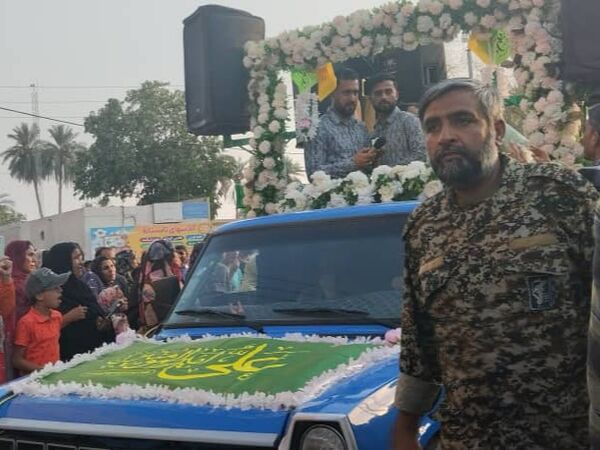 آیین سنتی منبر گردانی در شهرستان میناب 