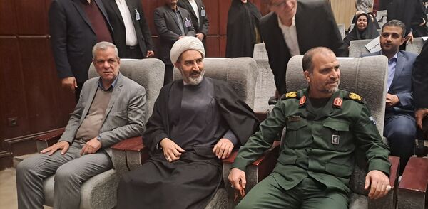 آیین نکوداشت خیر مدرسه ساز عبدالرضا وکیلی با حضور وزیر آموزش و پرورش در نیشابور 