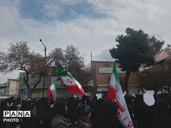 قاب پانا میزبان مراسم تشییع پیکر شهدا نیشابور 