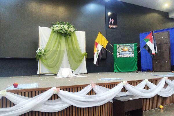 گرامیداشت ایام فاطمیه با اجرای نمایش آفلین در اداره آموزش و پرورش اسلامشهر