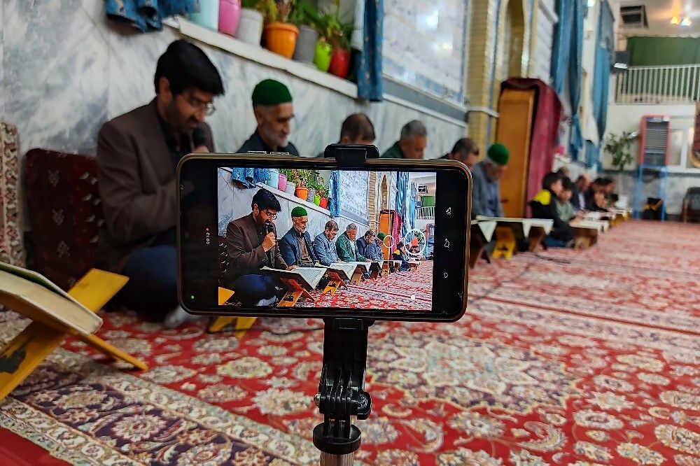 محفل انس با قرآن کریم یادوراه شهدای جنگ رمضان