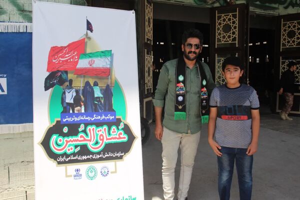 خدمت‌رسانی موکب‌ سازمان دانش‌آموزی استان سمنان به جاماندگان اربعین 