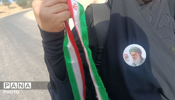 جاماندگان اربعین در میانکوه هم‌قدم شدند