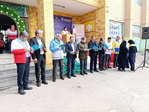 افتتاحیه طرح ملی دادرس و اجرای نمادین مانور سراسری زلزله