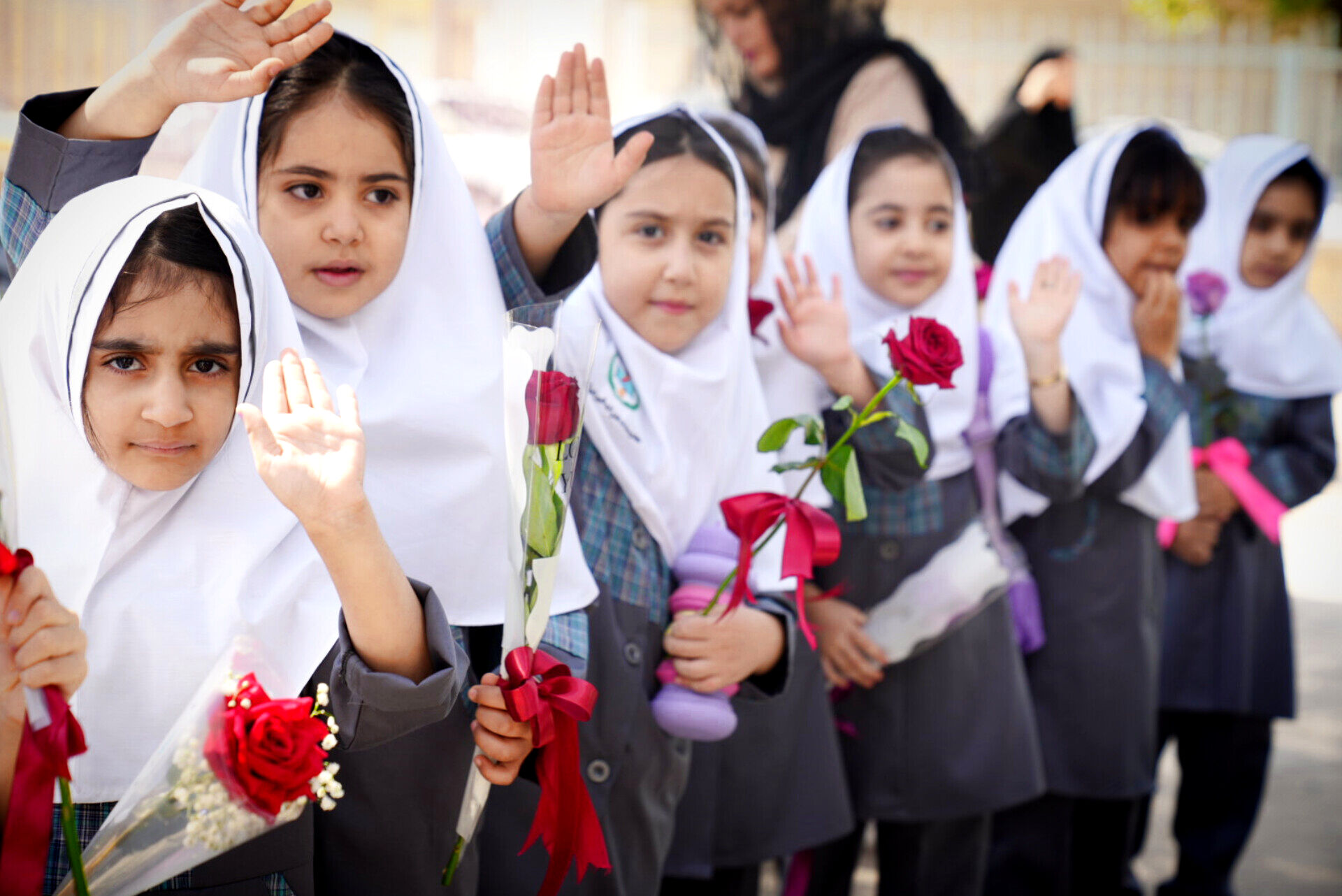 بهار کودکی در آستانه مهر؛ شکوفه‌های دبستان شمیم فاطمه