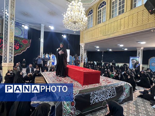 وداع با پیکر شهید گمنام 