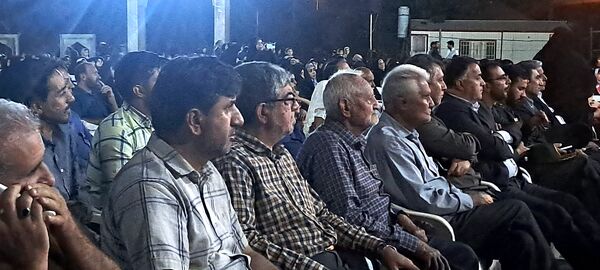 مراسم نخستین سالگرد شهدای خدمت در گلزار شهدای گمنام نیشابور 