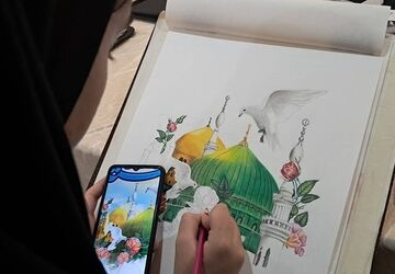 برگزاری رویداد فرهنگی هنری در کانون سمیه ناحیه یک شهرری