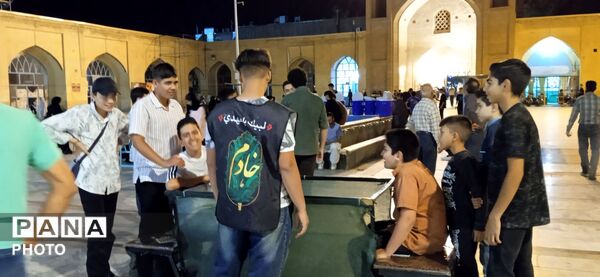غرفه کودک در نود و چهارمین شب از اجتماعات 
