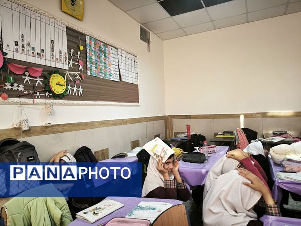 مانور زلزله در دبستان شطیطه۲