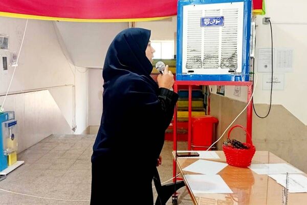 جلسه معارفه و ورود دانش آموزان پایه هفتم به دبیرستان فرزانگان شهر قدس 
