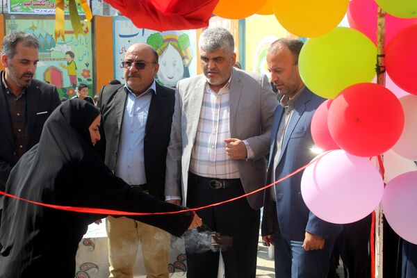 مانور بازگشایی مدارس در گلوگاه 