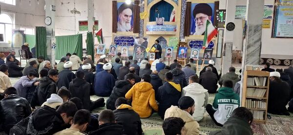 مراسم بزرگداشت سیدالشهدای مقاومت در شهر راز