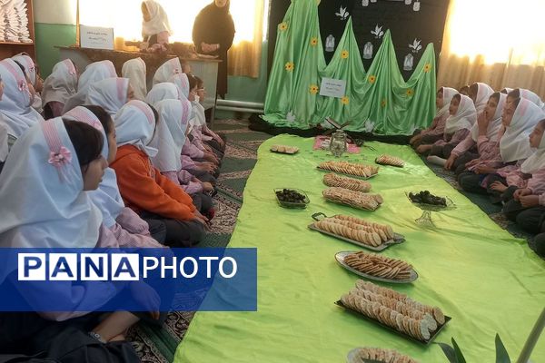 موج عشق به دخت پیامبر(ص) در مدارس فیروزکوه طنین‌انداز شد