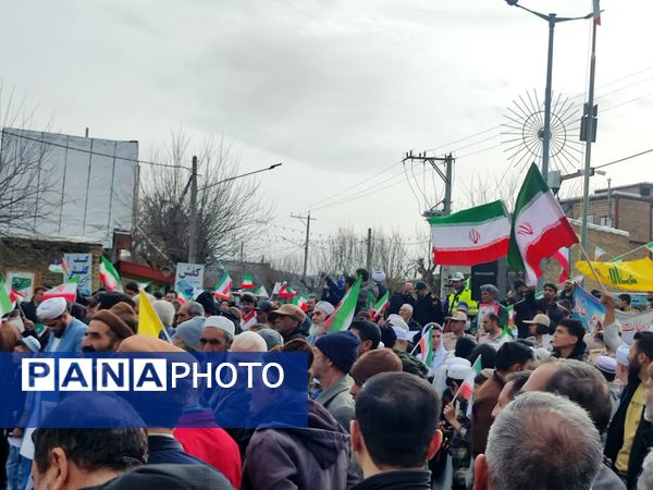راهپیمایی 22 بهمن راز جرگلان 