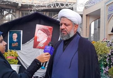 شهید آیت الله سید ابراهیم رئیسی جان بر کف وارد میدان شد