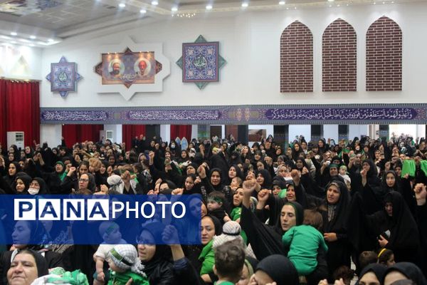 اجتماع بزرگ شیرخوارگان حسینی در حسینیه ثارالله یاسوج