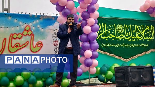 شادپیمایی روز میلاد حضرت مهدی (عج) در شهرستان سمنان