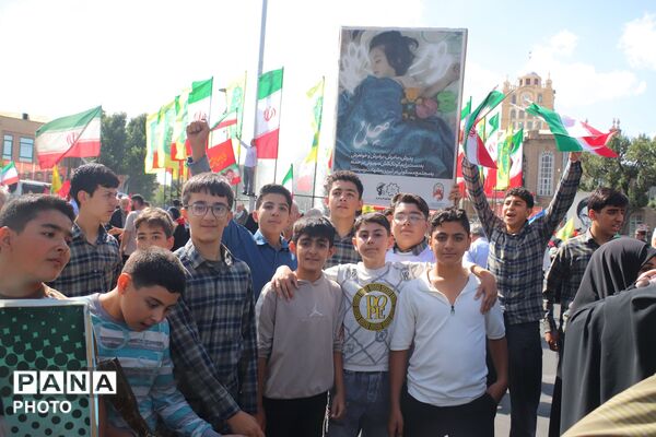 رزمایش «جانفدایان ایران» در تبریز