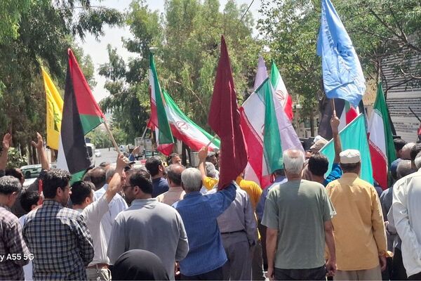 برگزاری راهپیمایی شهروندان در ناحیه یک شهرری