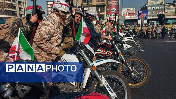 رزمایش ۱۱۰ هزار نفری راهیان قدس در تهران