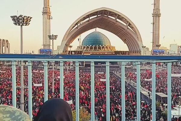 وداع باشکوه با رهبر شهید ایران در تهران