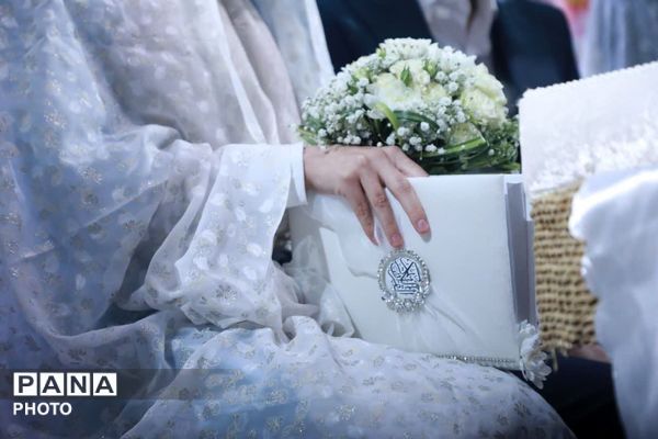 میدان فلسطین میزبان جشن عقد یکی از زوج های جانفدای تهرانی