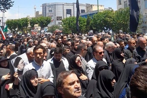 برگزاری مراسم تشییع شهدای خدمت در  شهرری 