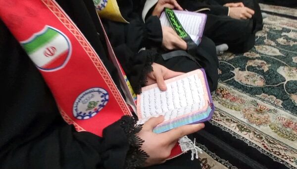 اعتکاف دانش‌آموزی ناحیه یک مشهد،فرصتی برای نزدیک‌تر شدن به خدا