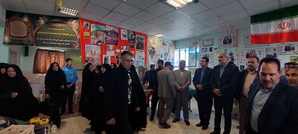 بازدید مدیران آموزش و پرورش محولات از دبیرستان مرحوم اسماعیلی 