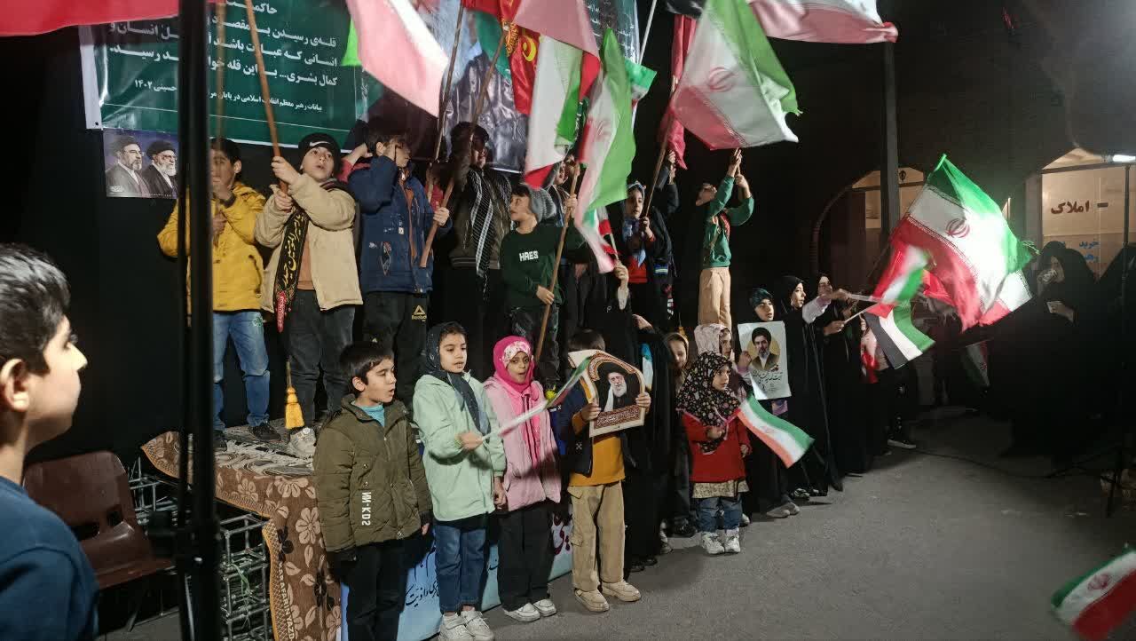 اجتماع شبانه نوجوانان مسجدی پردیسان قم