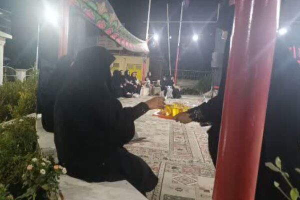 مراسم عزاداری و روضه خوانی سالار شهیدان به میزبانی ناحیه 4 شیراز