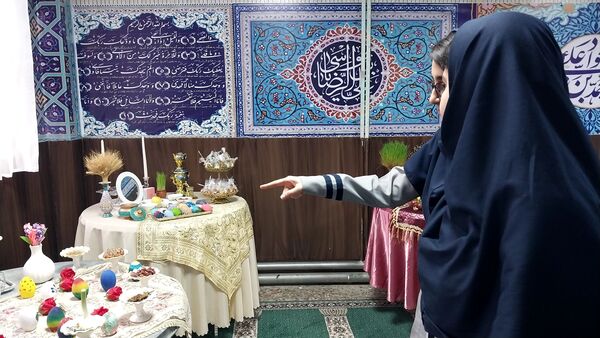 برگزاری جشنواره هفت سین در مدارس ملارد به مناسبت فرا رسیدن سال جدید و نورز باستانی 