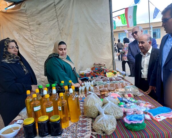 جشنواره و نمایشگاه بومی و محلی بهار در بهار روستای جندابه