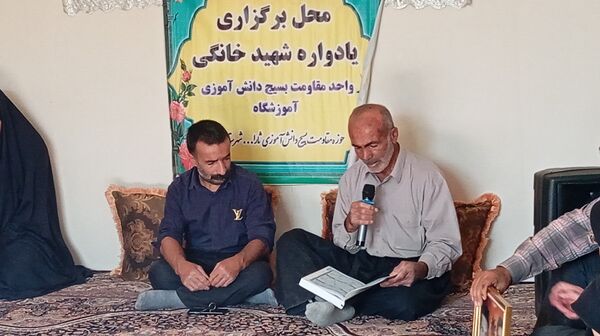 گروه جهادی دانش‌آموزی عمار، یاد شهید پیرمحمدی را در خانه پدری گرامی داشتند