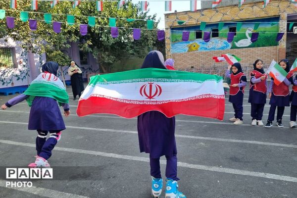 افتتاحیه المپیاد ورزشی درون مدرسه‌ای در بهارستان دو