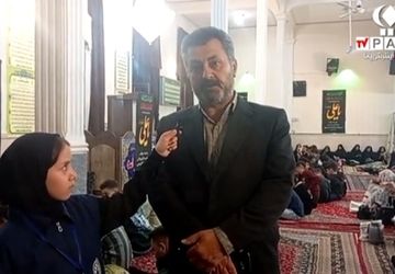 شب قدر در مسجد ابوالفضل شهر تیتکانلو 