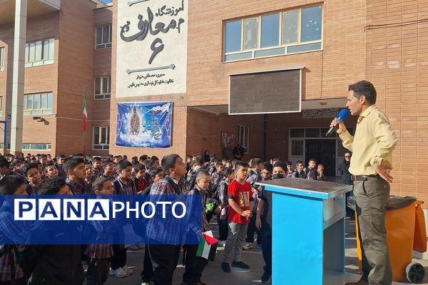 دانش آموزان شیرازی جنایات اسرائیل را محکوم کردند