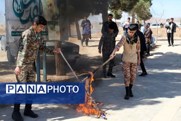 راهپیمایی روزجهانی قدس در شهر درق