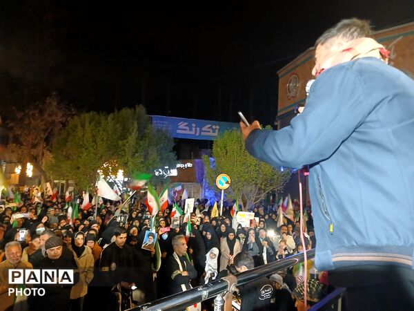 آیین چهلمین روز شهادت امام خامنه‌ای، میهمان دیار کهن نیشابور