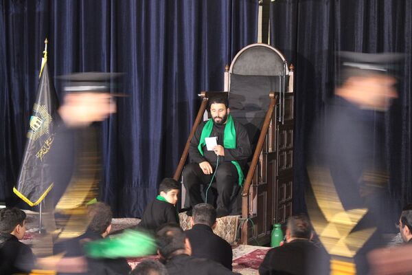 مراسمی به یاد شهدا در ایام رحلت حضرت معصومه(س)